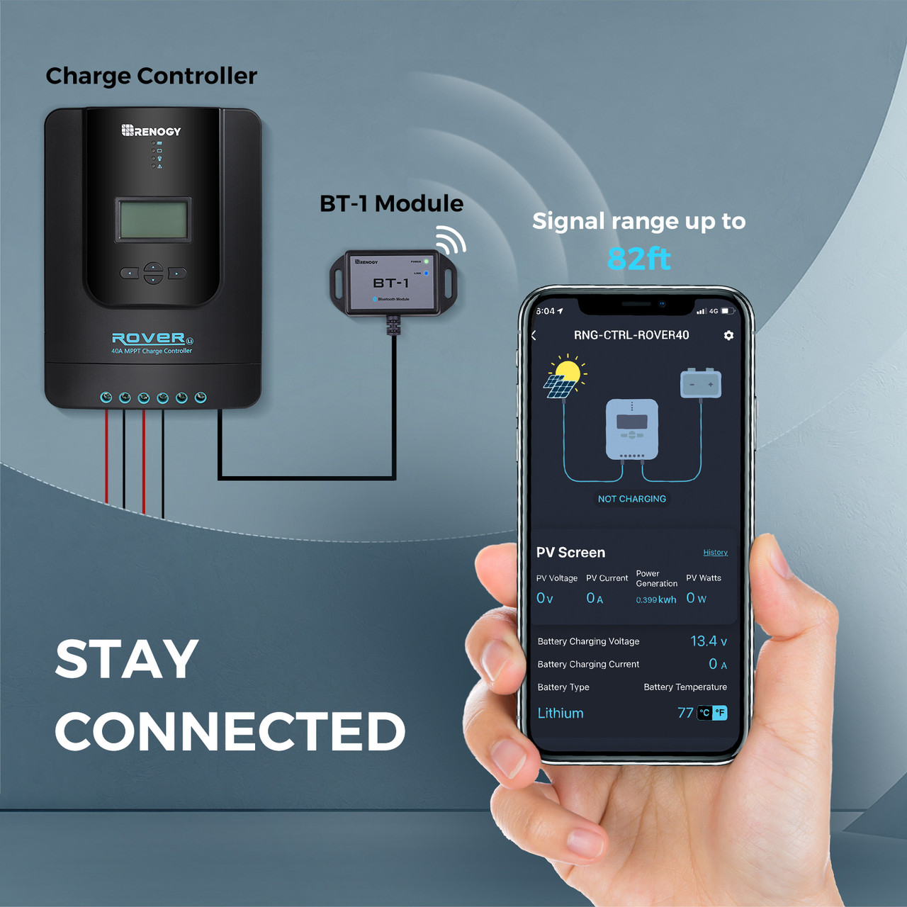 New 400 Watt 12 Volt Solar Premium Kit W/MPPT or REGO Solar Charge Controller - Image 4