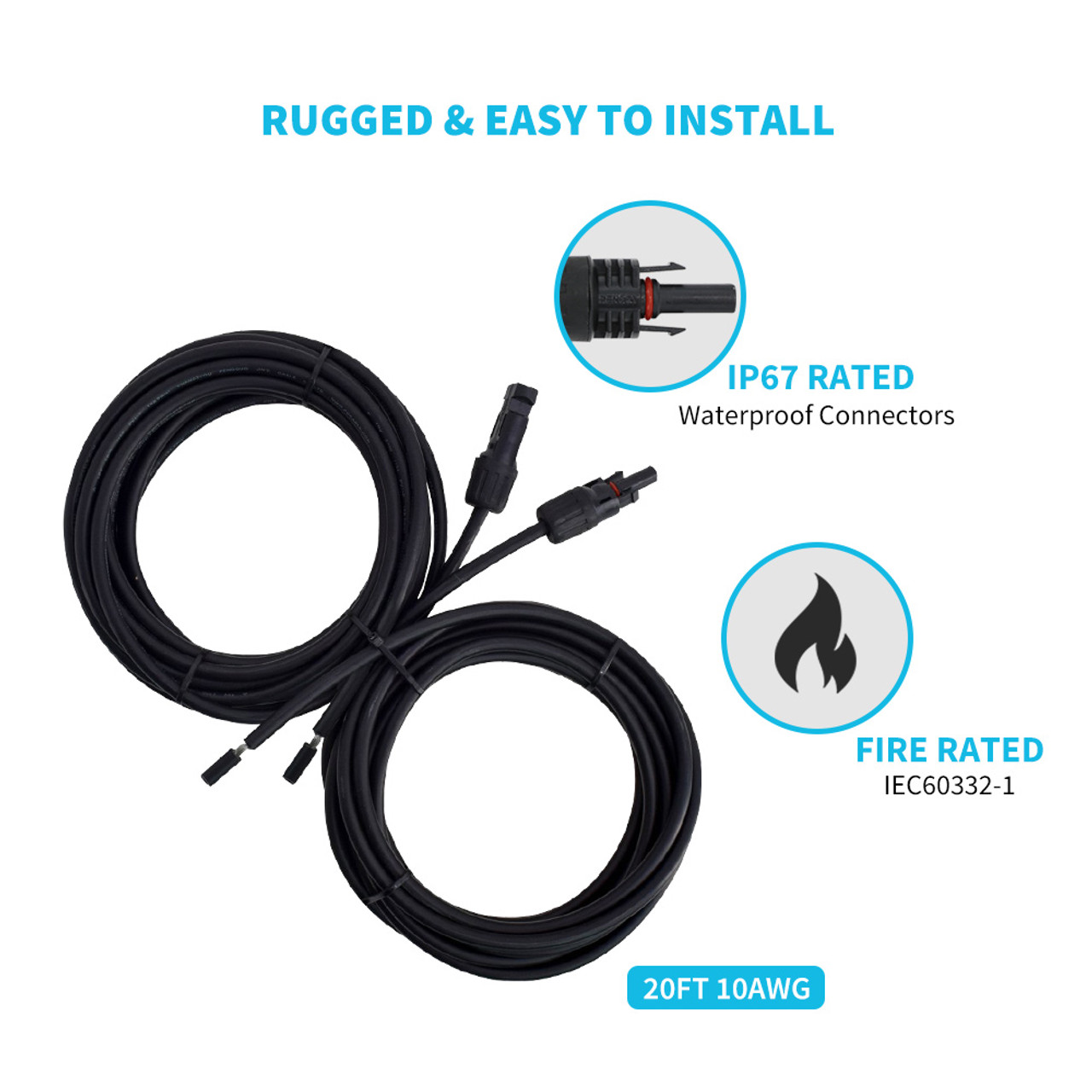 Accessories and Cables Kit for 100/200/400 W module - IMLCORP
