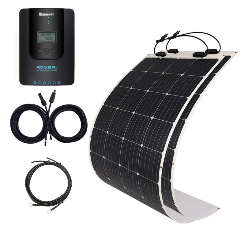 350 Watt Solar Flexible Kit