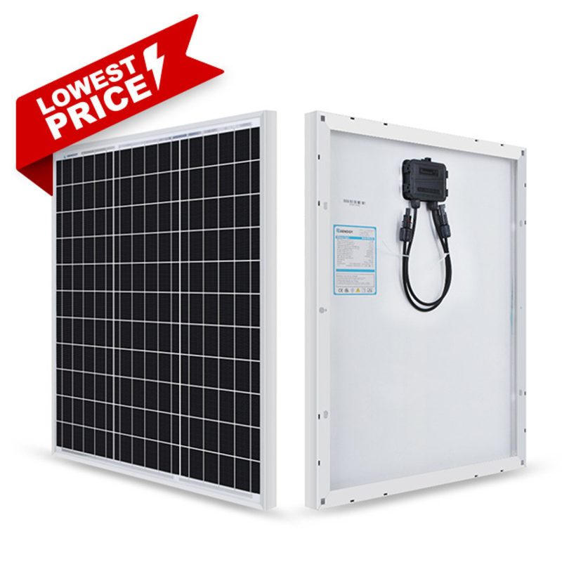 50 Watt 12 Volt Monocrystalline Solar Panel - IMLCORP