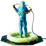 Portable DeCon Spray Hoop Wash
